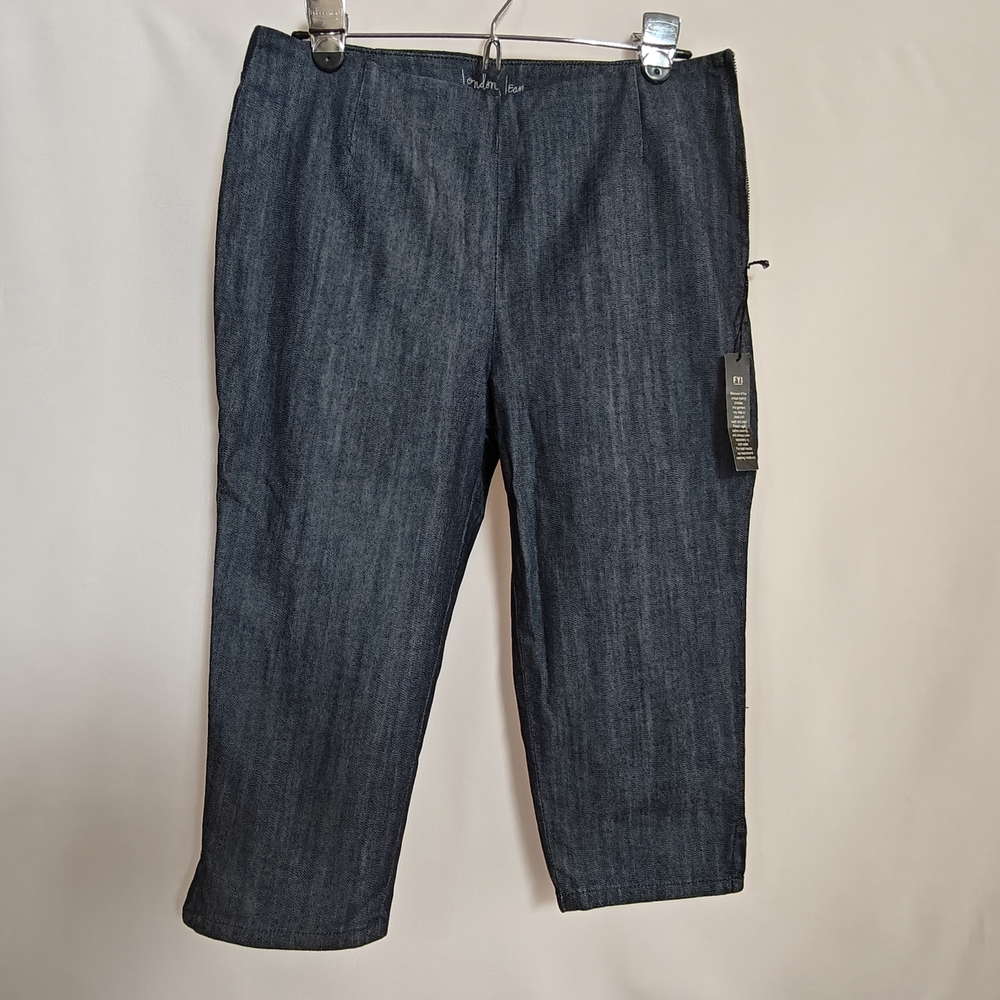 LONDONJEAN Women's Dark Blue Chinos